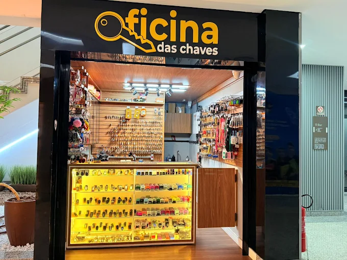 Fachada da loja Chaveiro Oficina das Chaves em Caucaia do Alto